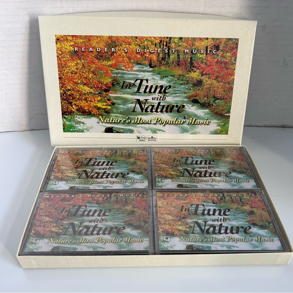 1999 Reader’s Digest Music: 4 cassettes set  In Tune with Nature